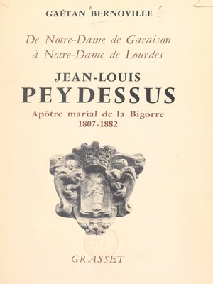 cover image of Jean-Louis Peydessus